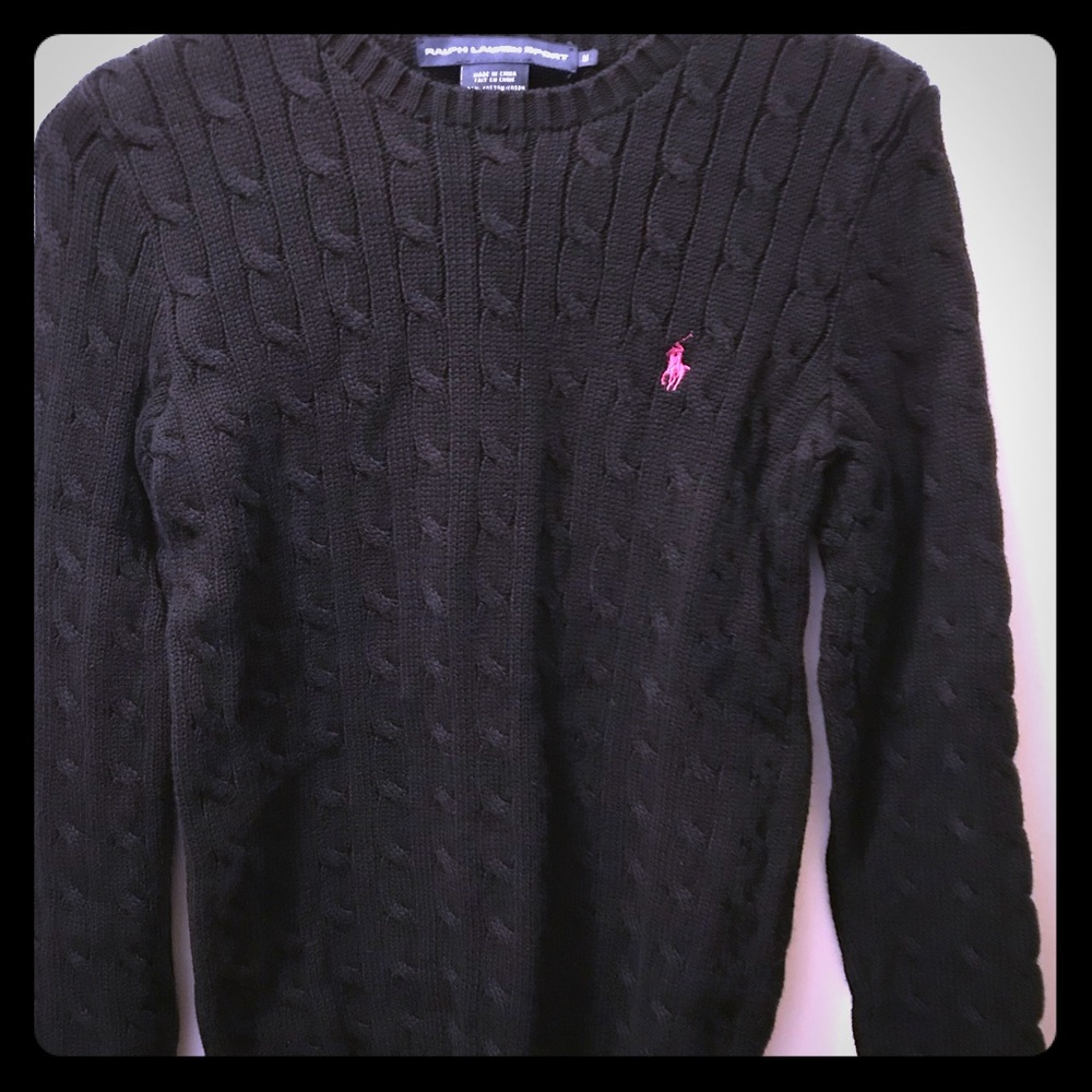Ralph Lauren Black Sweater
